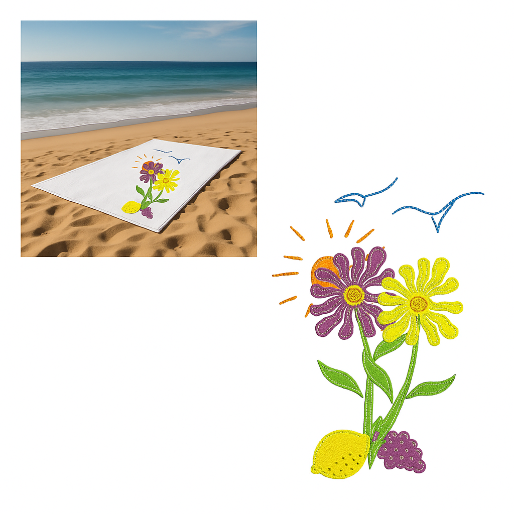 mockup fleurs