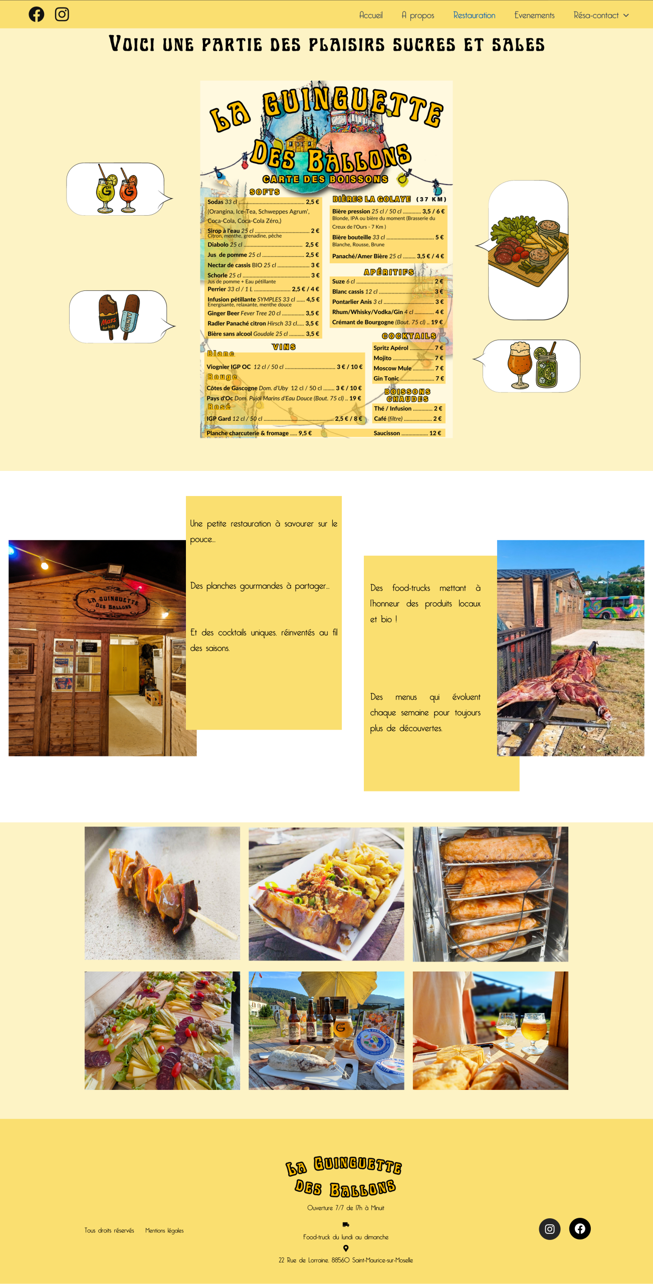 page menu